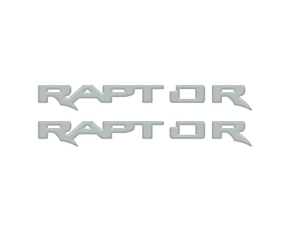 Raptor Running Board Emblem Overlays Fits 2024-2027 Ford Ranger Raptor