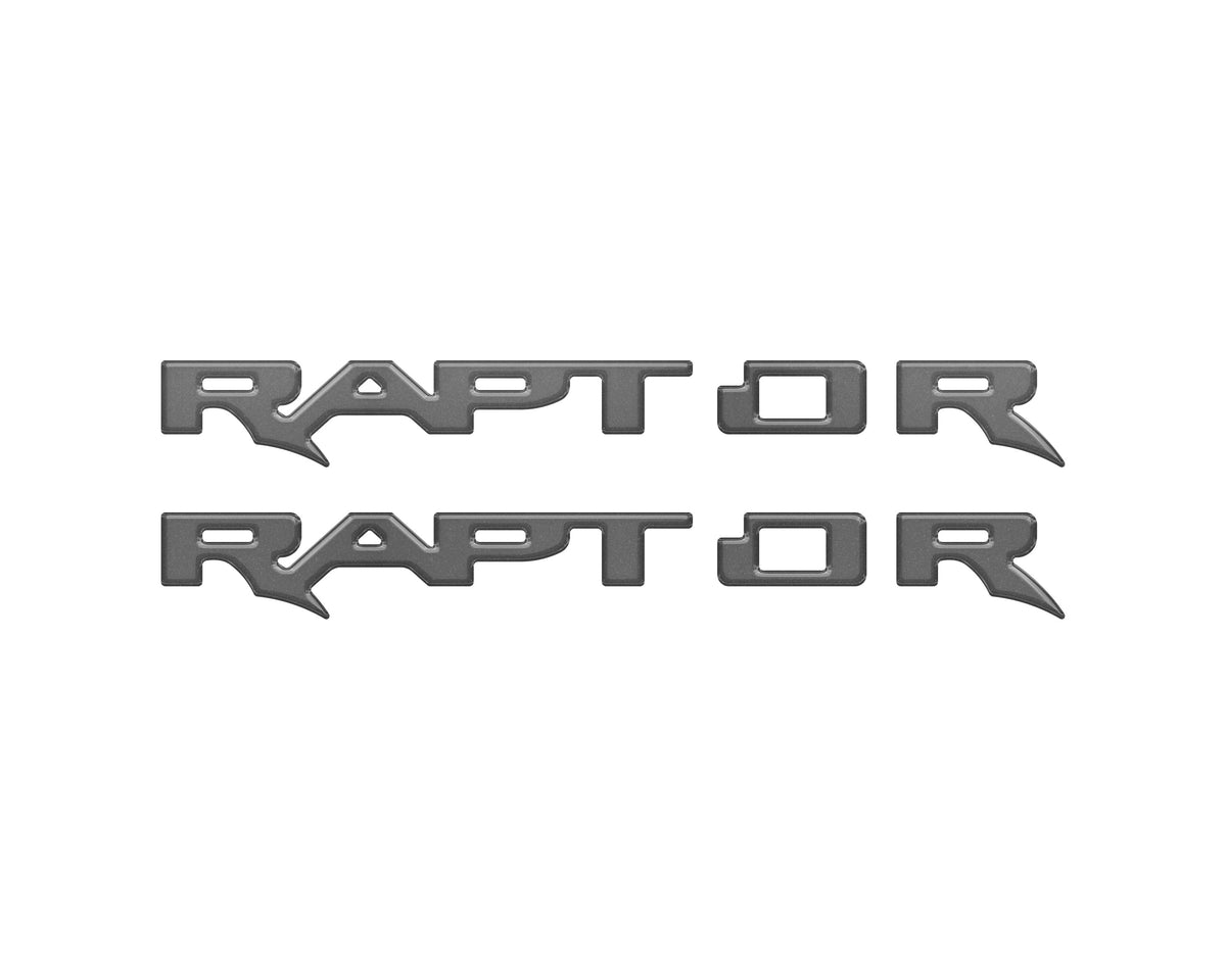 Raptor Running Board Emblem Overlays Fits 2024-2027 Ford Ranger Raptor