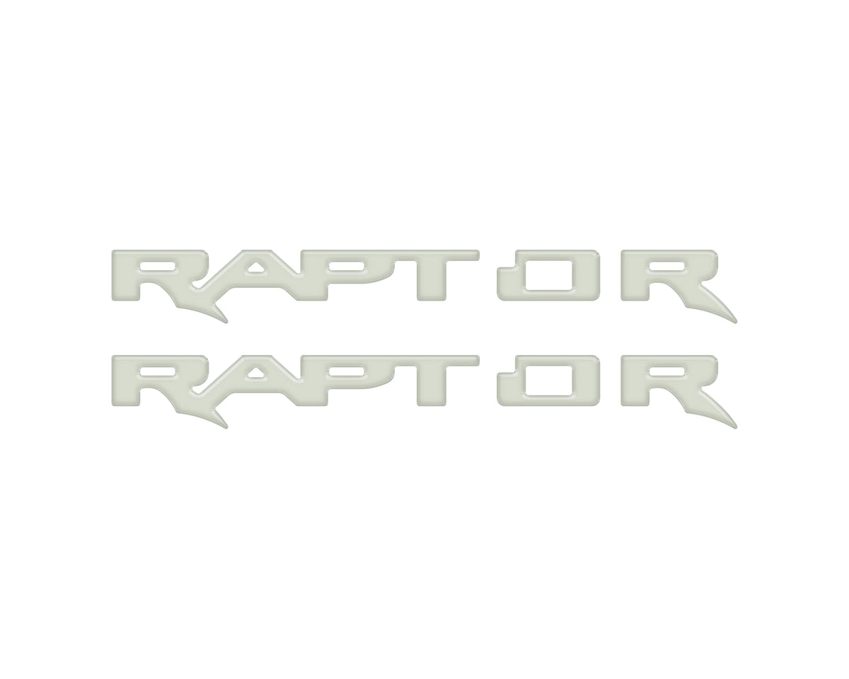 Raptor Running Board Emblem Overlays Fits 2024-2027 Ford Ranger Raptor