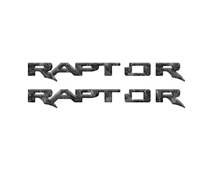 Raptor Running Board Emblem Overlays Fits 2024-2027 Ford Ranger Raptor