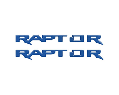 Raptor Running Board Emblem Overlays Fits 2024-2027 Ford Ranger Raptor