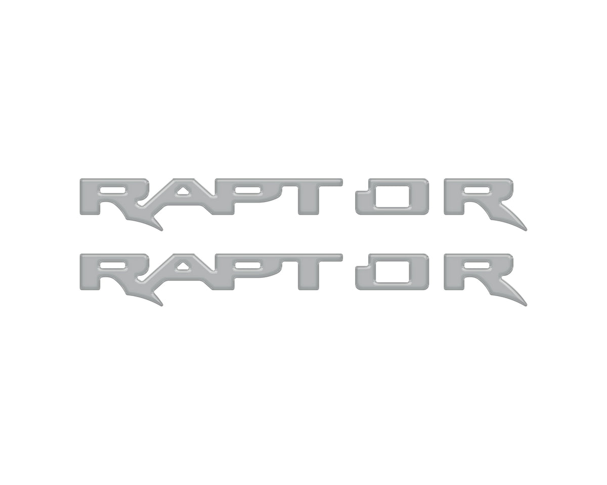 Raptor Running Board Emblem Overlays Fits 2024-2027 Ford Ranger Raptor