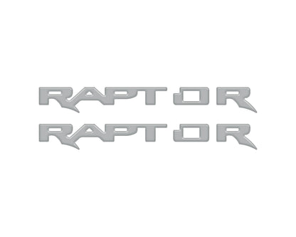 Raptor Running Board Emblem Overlays Fits 2024-2027 Ford Ranger Raptor
