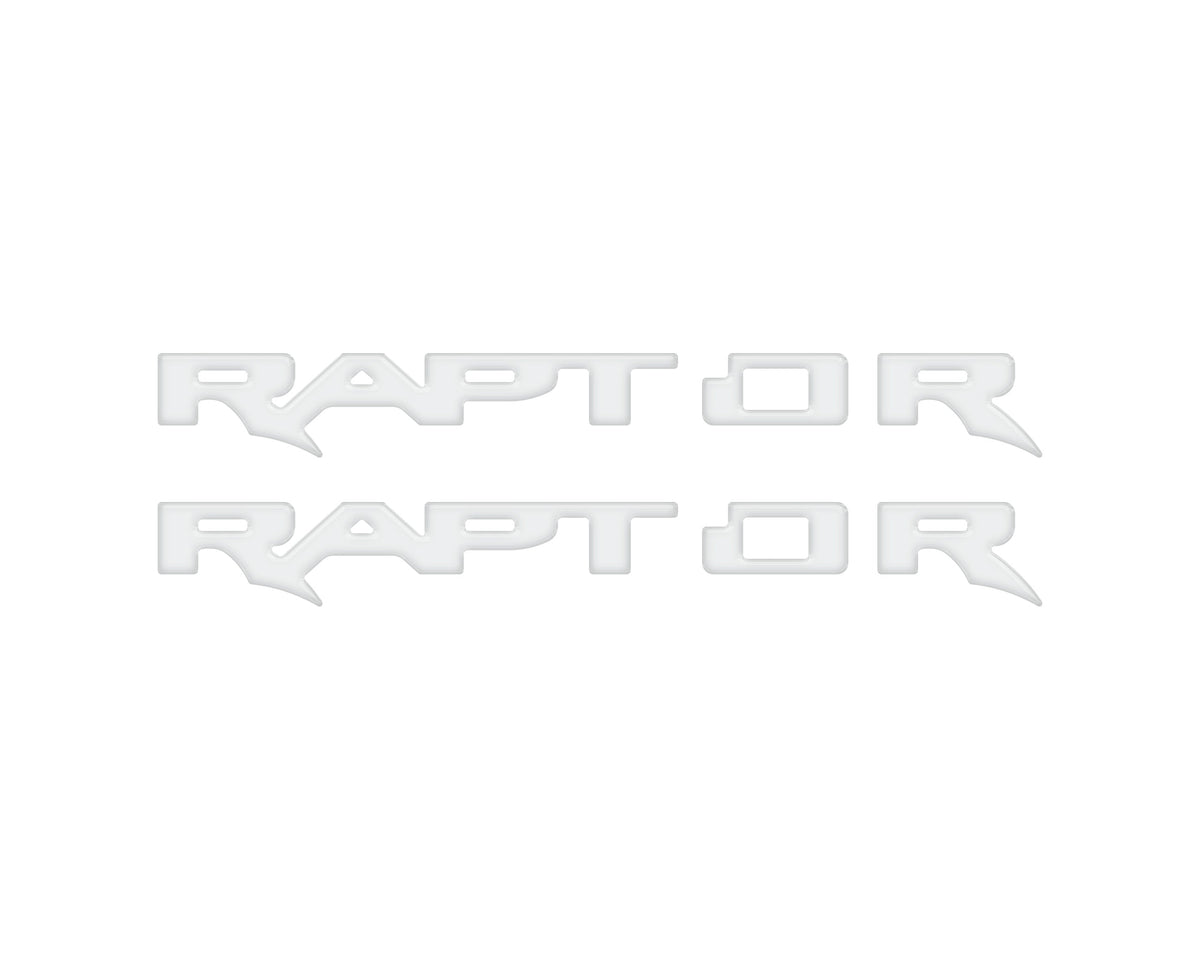 Raptor Running Board Emblem Overlays Fits 2024-2027 Ford Ranger Raptor