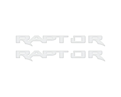 Raptor Running Board Emblem Overlays Fits 2024-2027 Ford Ranger Raptor