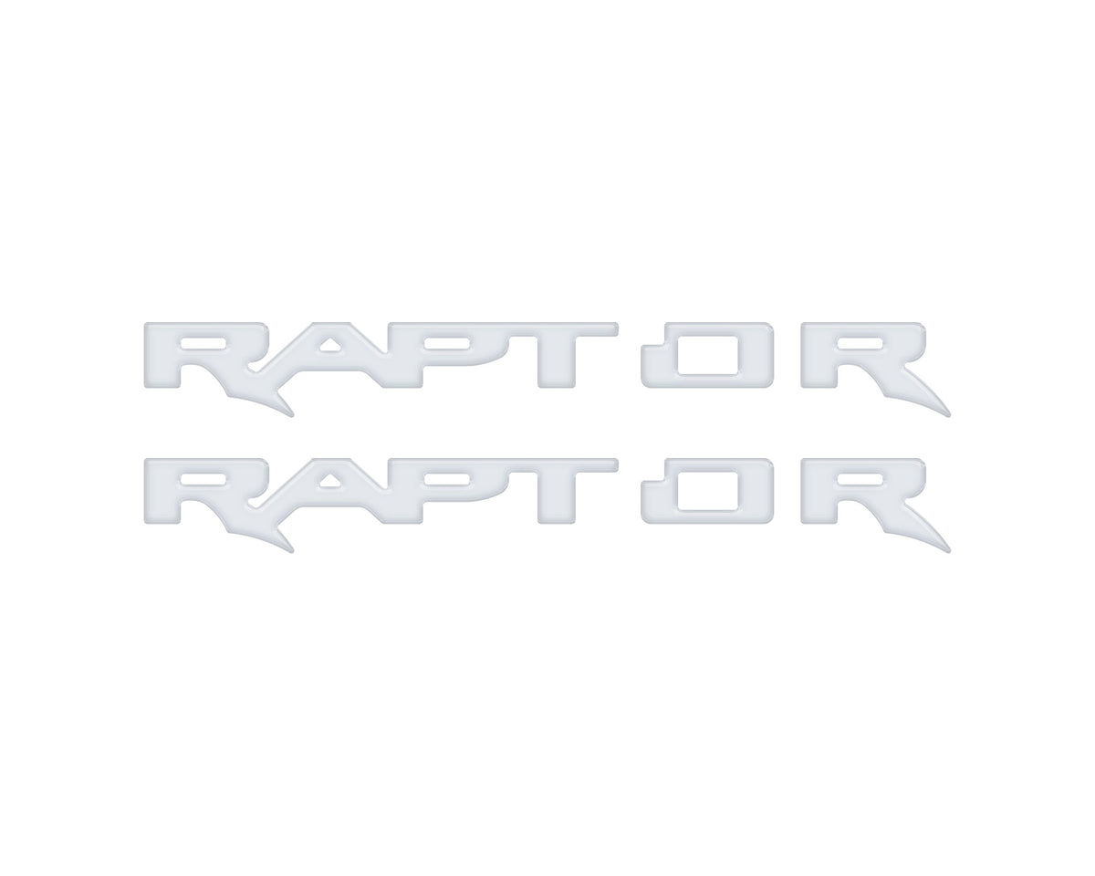 Raptor Running Board Emblem Overlays Fits 2024-2027 Ford Ranger Raptor