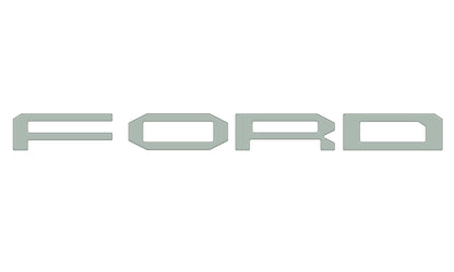 Grille Letter Overlays Fits 2024-2027 Ford Ranger Raptor