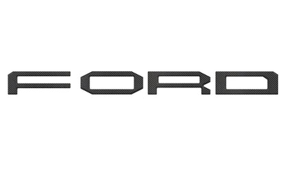 Grille Letter Overlays Fits 2024-2027 Ford Ranger Raptor