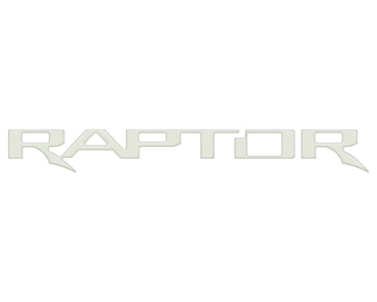 Raptor Tailgate Emblem Inserts Fits 2024-2027 Ford Ranger