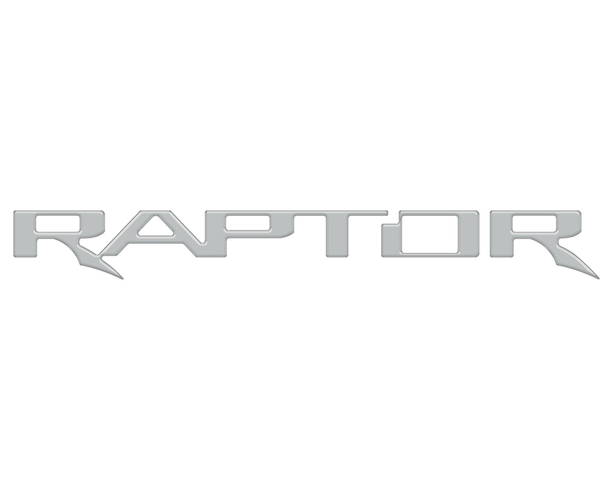 Raptor Tailgate Emblem Inserts Fits 2024-2027 Ford Ranger