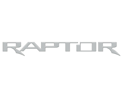 Raptor Tailgate Emblem Inserts Fits 2024-2027 Ford Ranger