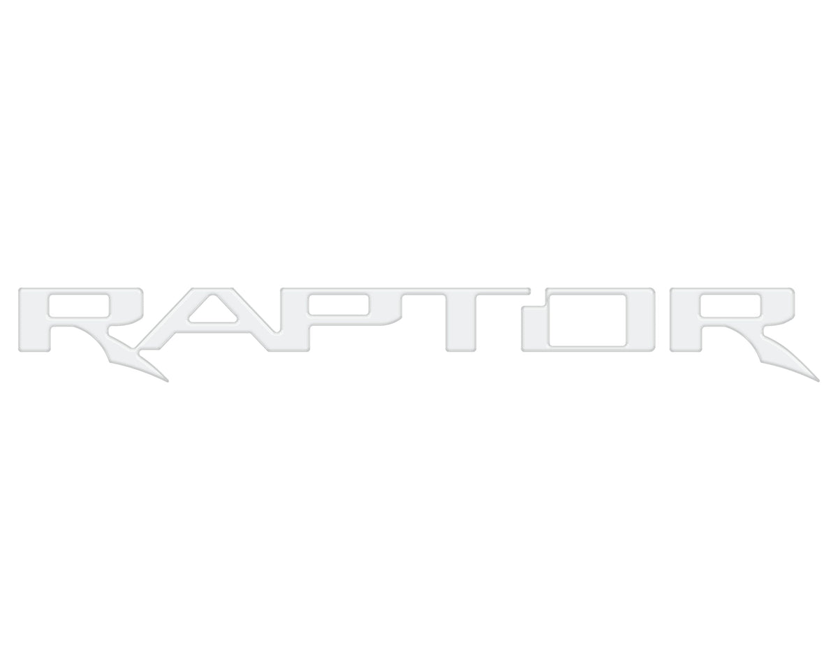 Raptor Tailgate Emblem Inserts Fits 2024-2027 Ford Ranger