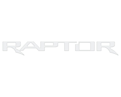 Raptor Tailgate Emblem Inserts Fits 2024-2027 Ford Ranger