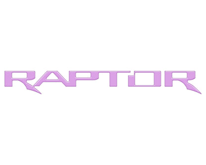 Raptor Tailgate Emblem Inserts Fits 2024-2027 Ford Ranger