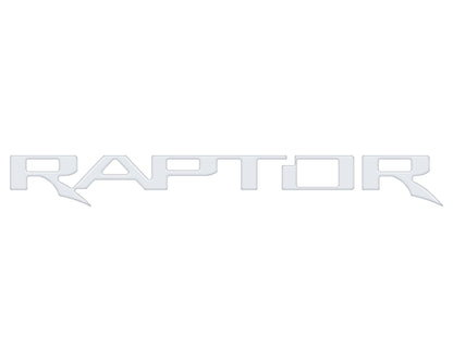 Raptor Tailgate Emblem Inserts Fits 2024-2027 Ford Ranger