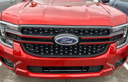 Grille Accent Trim Fits 2024-2027 Ford Ranger