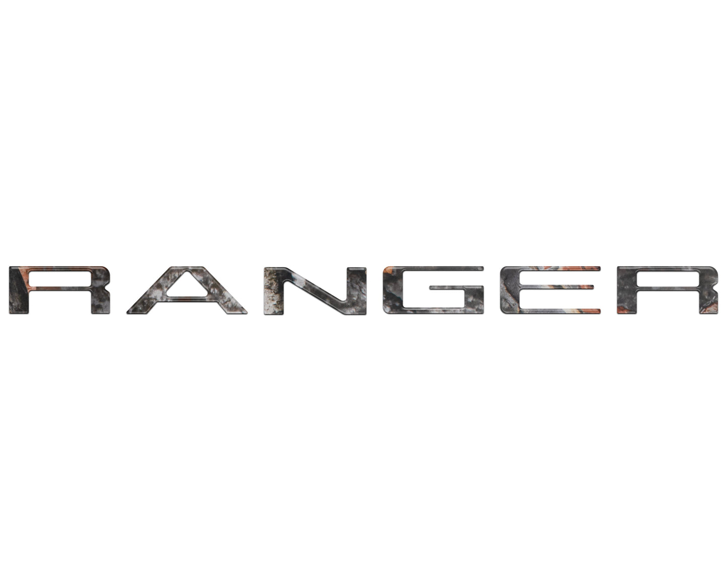 Hood Lettering Kit Fits 2024-2026 Ford Ranger