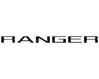 Hood Lettering Kit Fits 2024-2026 Ford Ranger