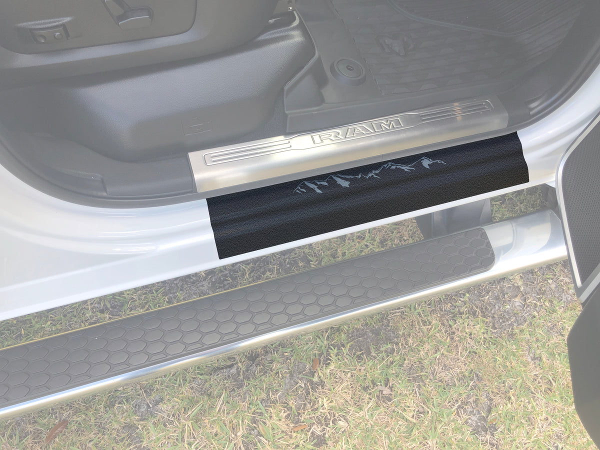 Door Sill Protection Overlays Fits 2019-2027 Ram 2500/3500