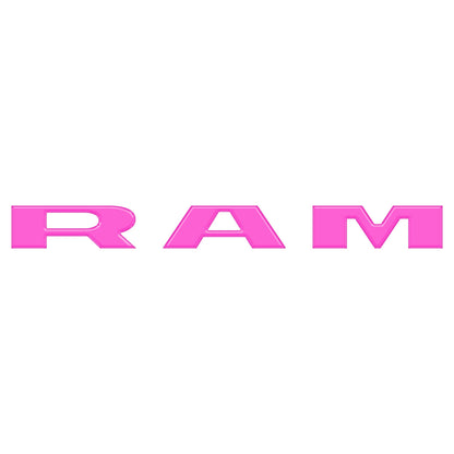 Grille Letter Overlays Fits 2025-2026 Ram 1500/2500/3500