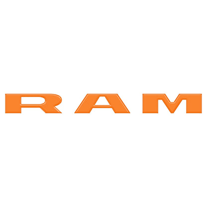Grille Letter Overlays Fits 2025-2026 Ram 1500/2500/3500