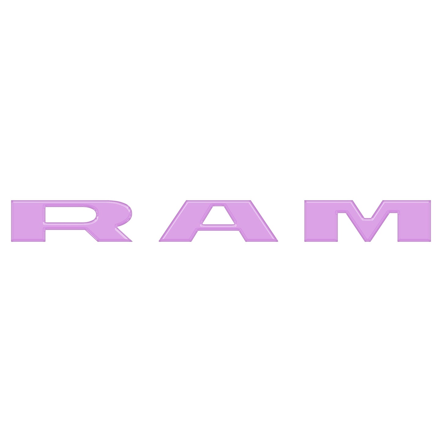 Grille Letter Overlays Fits 2025-2026 Ram 1500/2500/3500