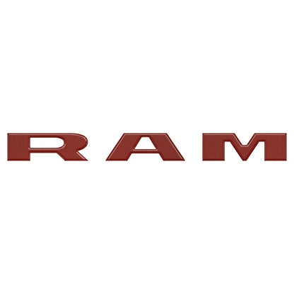 Grille Letter Overlays Fits 2025-2026 Ram 1500/2500/3500