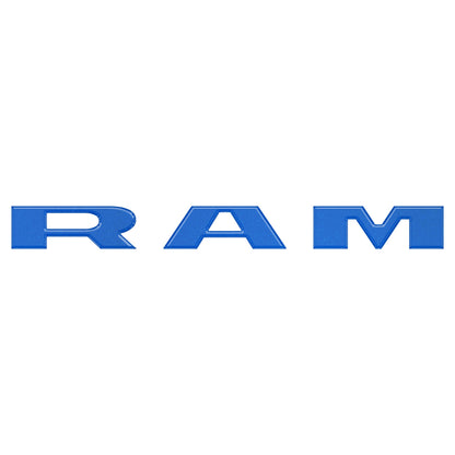 Grille Letter Overlays Fits 2025-2026 Ram 1500/2500/3500