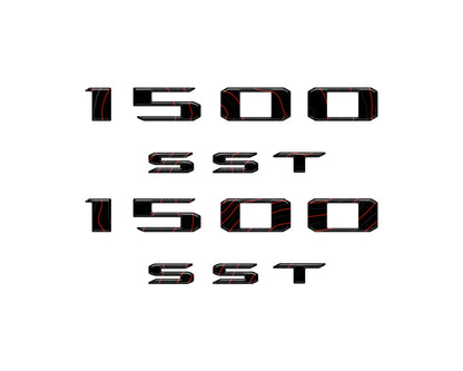 Hood Letter Overlays Fits 2025-2027 Ram 1500