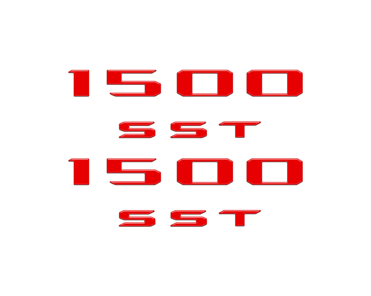 Hood Letter Overlays Fits 2025-2027 Ram 1500