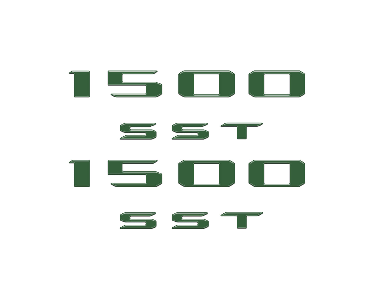 Hood Letter Overlays Fits 2025-2027 Ram 1500