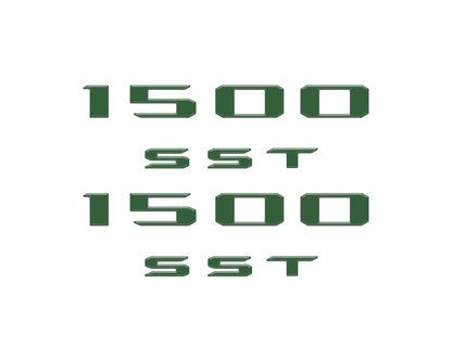 Hood Letter Overlays Fits 2025-2027 Ram 1500