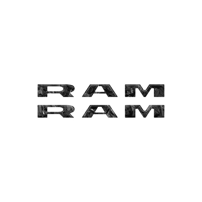 Doorsill Plate Letter Overlays Fits 2025-2027 Ram 1500/2500/3500 (Does not fit RHO model)