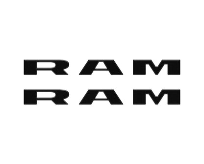 Front Door Emblem Overlays Fits 2025-2026 Ram 1500/2500/3500