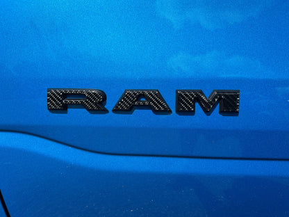 Front Door Emblem Overlays Fits 2025-2026 Ram 1500/2500/3500