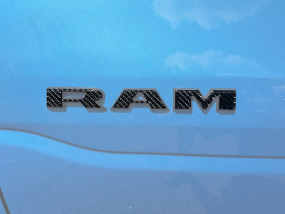 Front Door Emblem Overlays Fits 2025-2026 Ram 1500/2500/3500