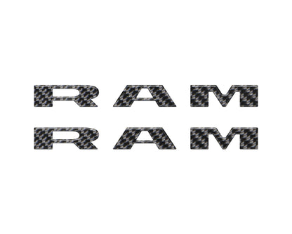Front Door Emblem Overlays Fits 2025-2026 Ram 1500/2500/3500