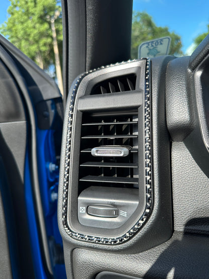 A.C. Vent Accent Trim Fits 2025-2027 Ram 1500/2500/3500