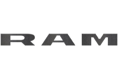 Tailgate Letter Overlays Fits 2025-2027 Ram 2500/3500