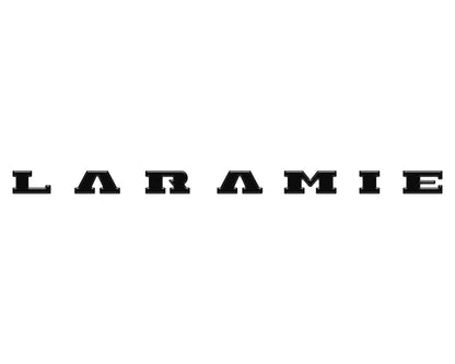 Laramie Tailgate Emblem Letter Inserts Fits 2025-2027 Ram 1500/2500/3500