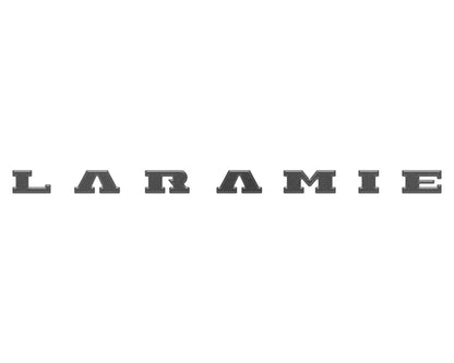 Laramie Tailgate Emblem Letter Inserts Fits 2025-2027 Ram 1500/2500/3500