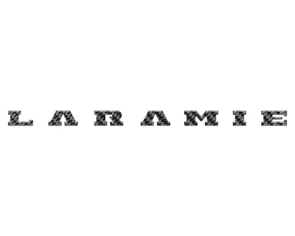 Laramie Tailgate Emblem Letter Inserts Fits 2025-2027 Ram 1500/2500/3500