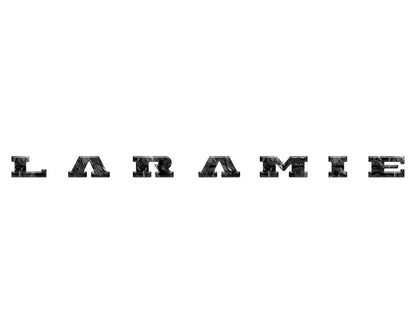 Laramie Tailgate Emblem Letter Inserts Fits 2025-2027 Ram 1500/2500/3500