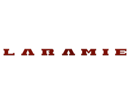 Laramie Tailgate Emblem Letter Inserts Fits 2025-2027 Ram 1500/2500/3500