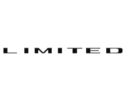 Limited Tailgate Emblem Letter Overlays Fits 2025-2027 Ram 1500/2500/3500