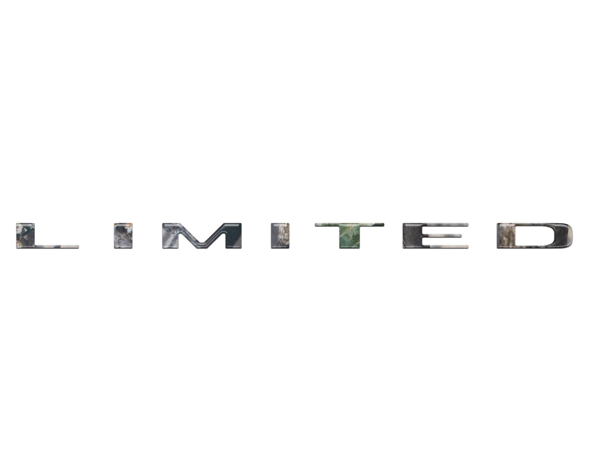 Limited Tailgate Emblem Letter Overlays Fits 2025-2027 Ram 1500/2500/3500