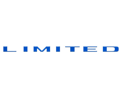 Limited Tailgate Emblem Letter Overlays Fits 2025-2027 Ram 1500/2500/3500