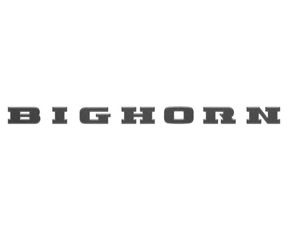 Bighorn Tailgate Emblem Letter Inserts Fits 2025-2027 Ram 1500/2500/3500