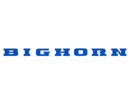Bighorn Tailgate Emblem Letter Inserts Fits 2025-2027 Ram 1500/2500/3500