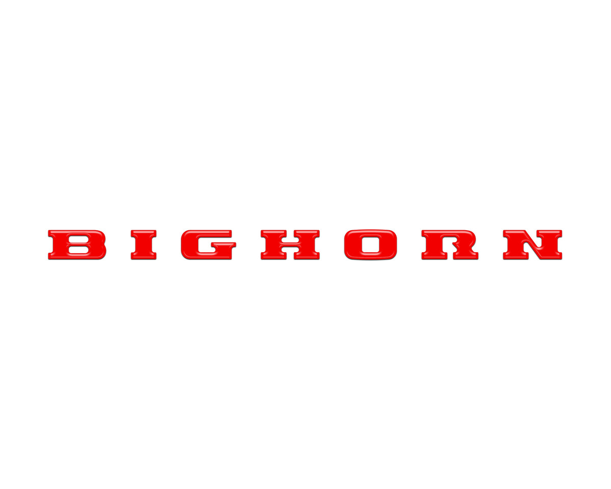 Glovebox Emblem Inserts Fits 2025-2027 Ram 1500/2500/3500